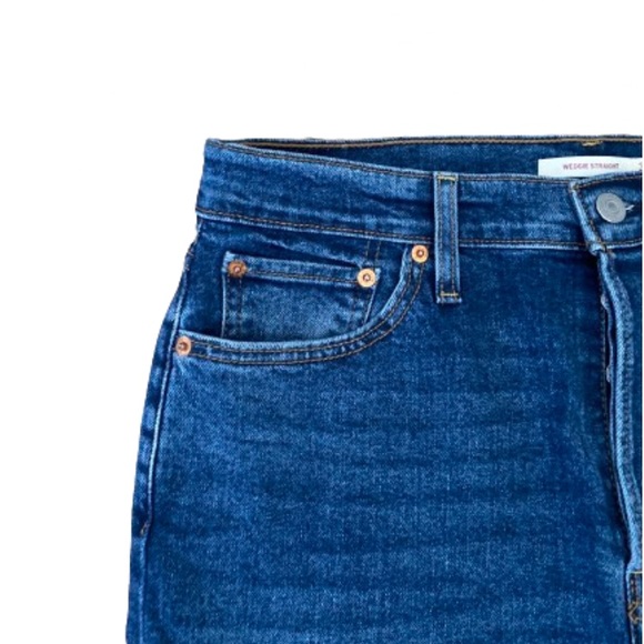 Levi’s Wedgie Straight Button Fly Jeans - 32 - Picture 5 of 12